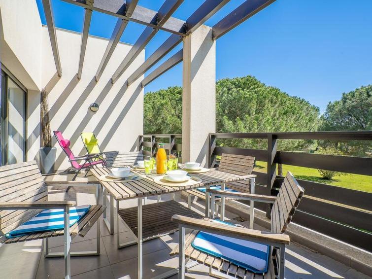 Vert Paradis - Vue Apaisante Sur Golf, Pins Parasols, 2E Etage - 80 M2 Dont Terrasse Avec Pergola, 2 Chambres, 3Et Iles, 3 Clim, Wifi - Piscine, Parking Et Park A Velos, Ascenseur - En Option Linge, Menage - Pistes Cyclables, Mer A Proximite Saint-Cyprien  Buitenkant foto